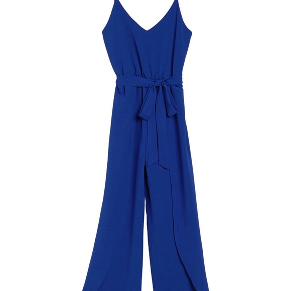 The Vanity Room Pants - Vanity Room | Tulip Hem Tie Waist Jumpsuit BLACK